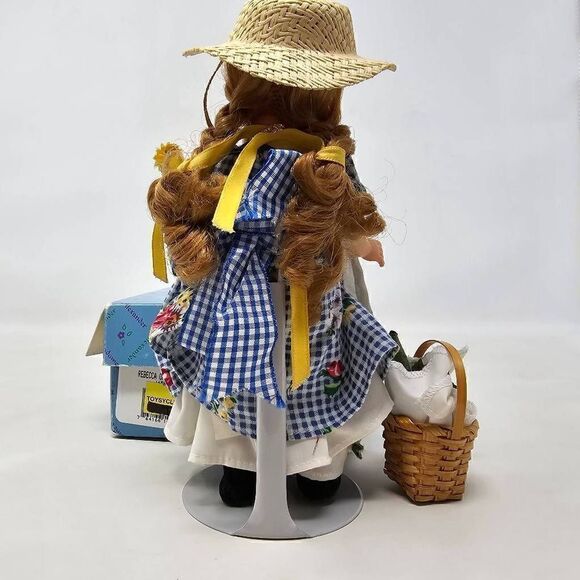 MADAME ALEXANDER 14647 REBECCA OF SUNNYBROOK FARM 8" DOLL 1996 IN BOX W/ STAND - Picture 10 of 10